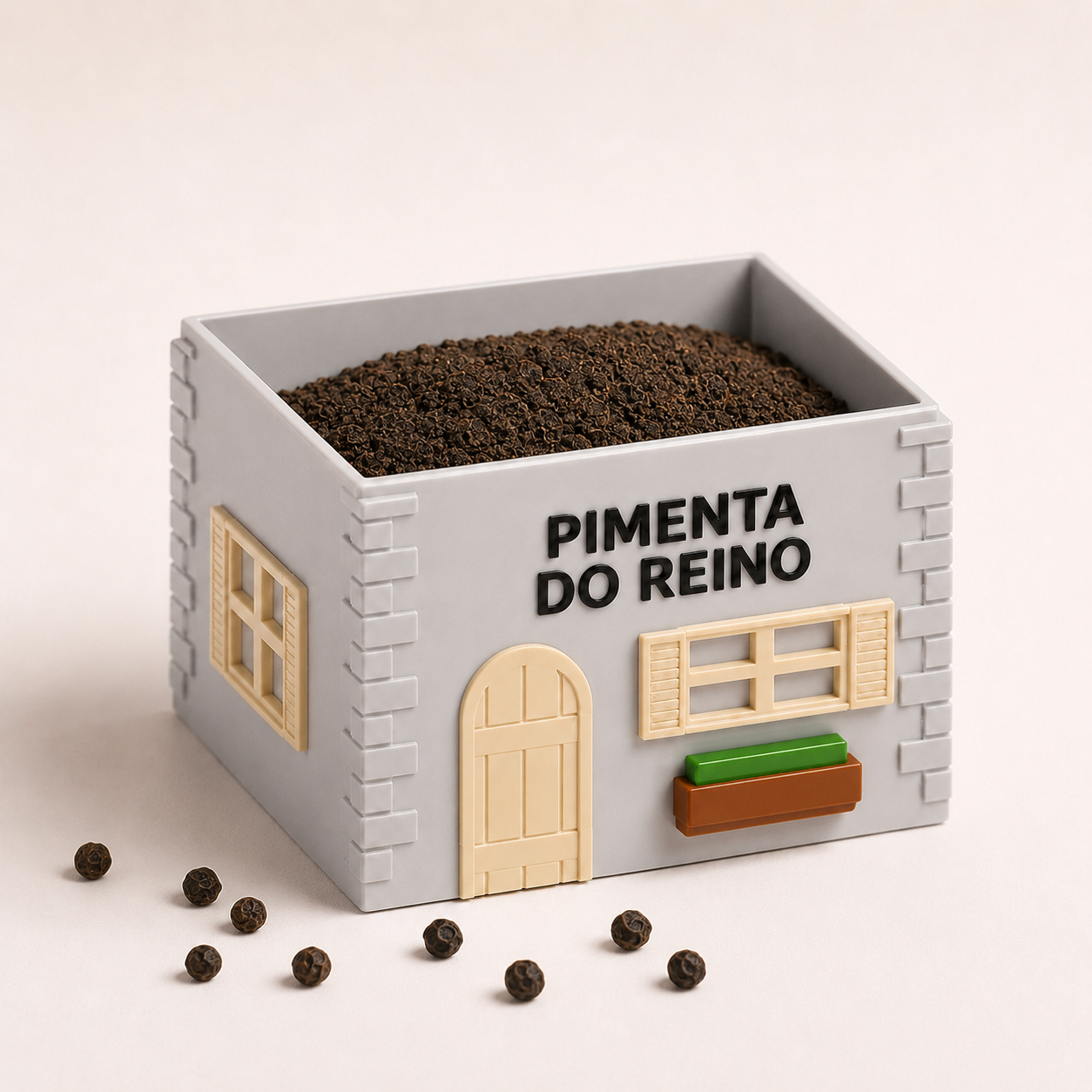 Porta Pimenta-do-Reino Casinha Decorativa