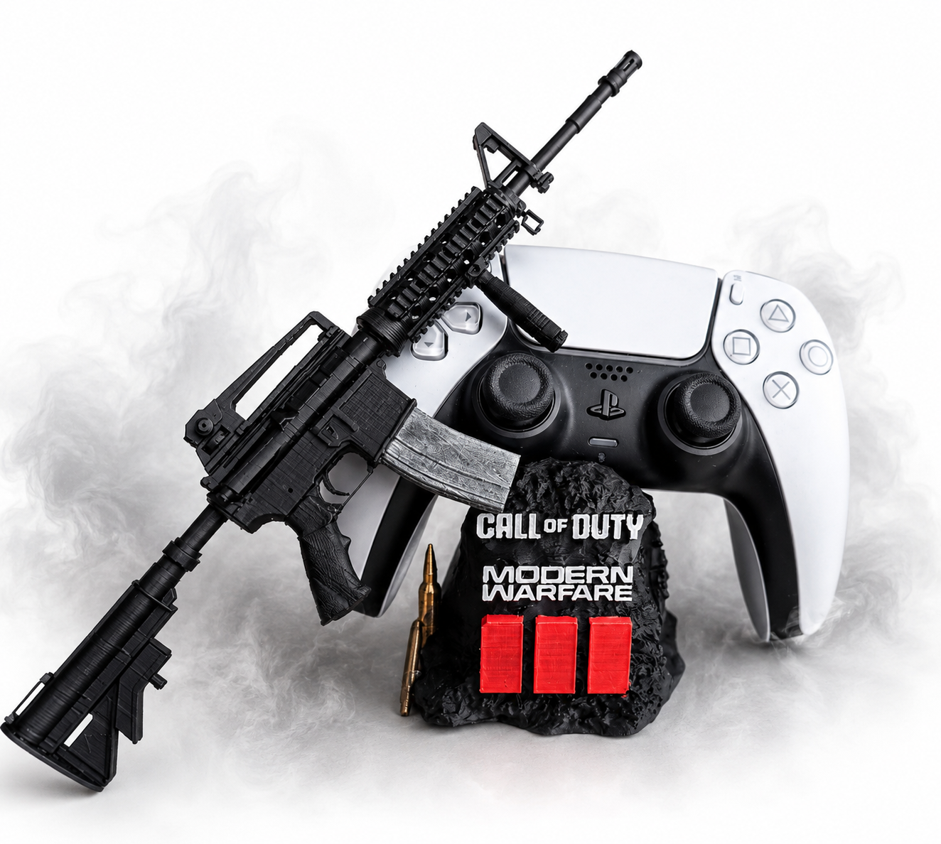 Suporte para Rifle Decorativo Call of Duty: Modern Warfare