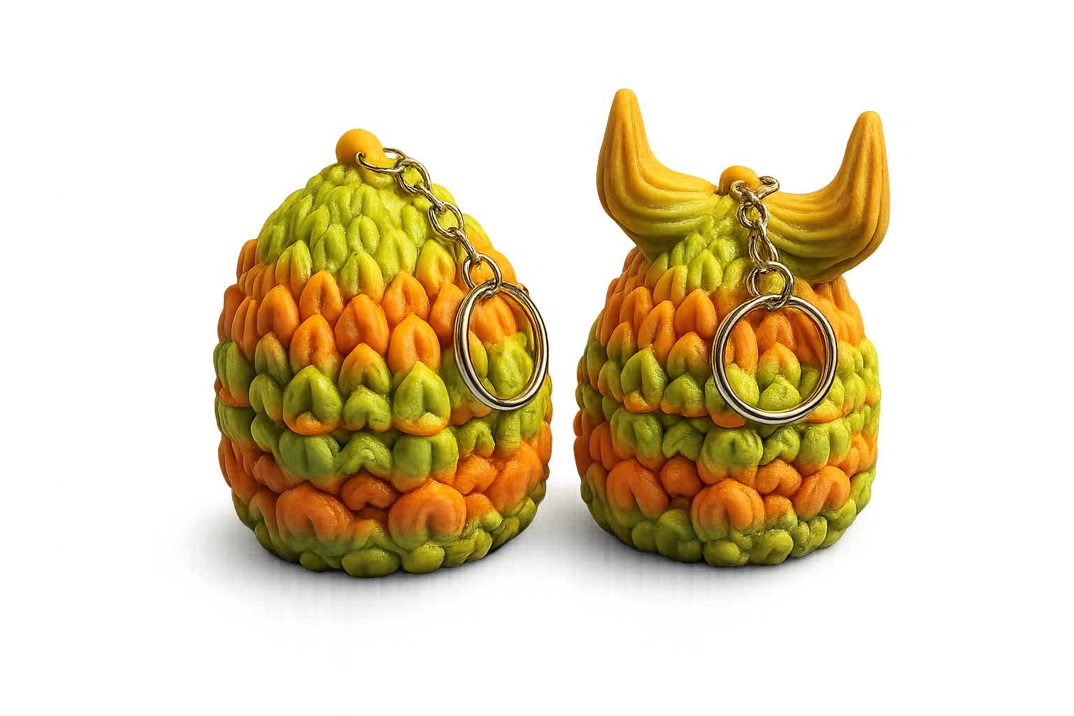 Chaveiro Ovo de Dragão com Compartimento Secreto 3D