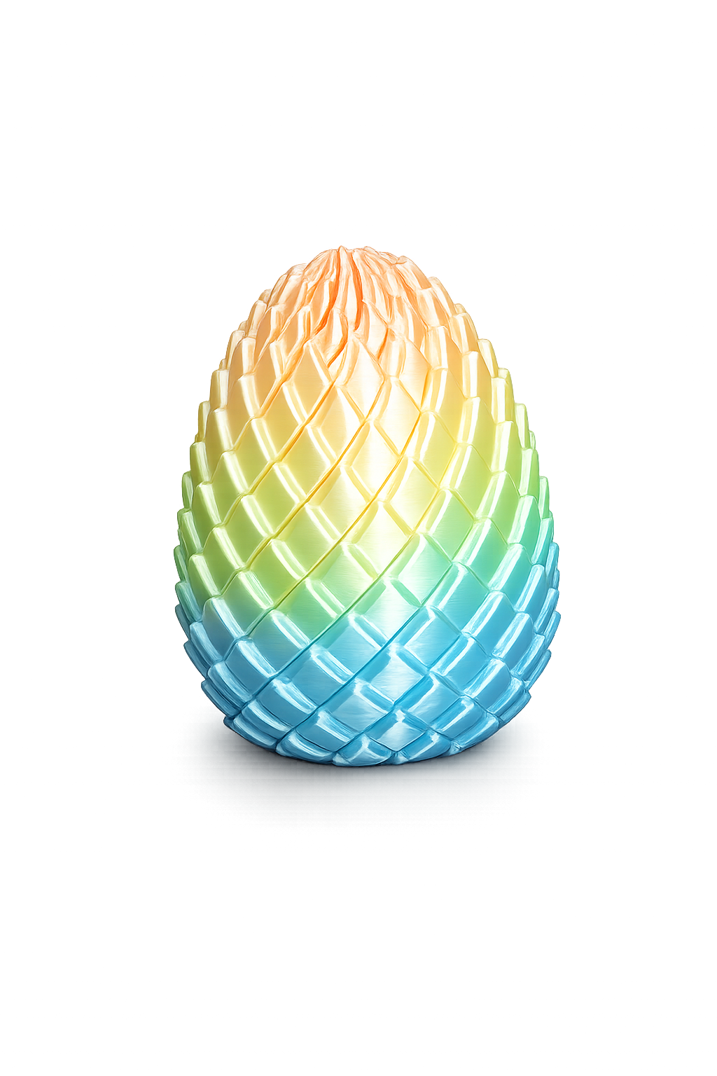 Ovo de Dragão Articulado 3D